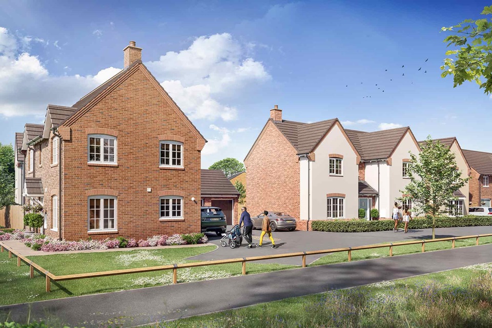 Plot 20 at Raveloe Gardens in Bulkington ‧ Taylor Wimpey